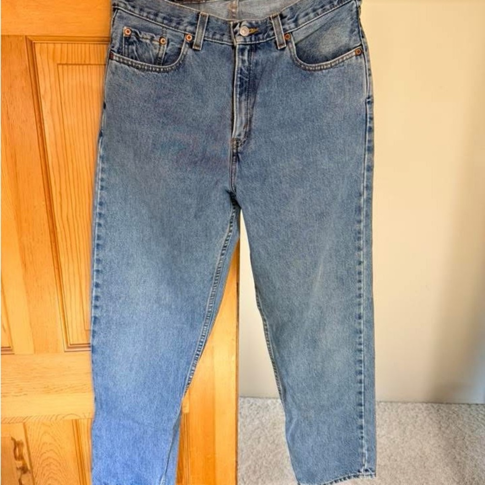 Levi's Blue Boyfriend Jeans